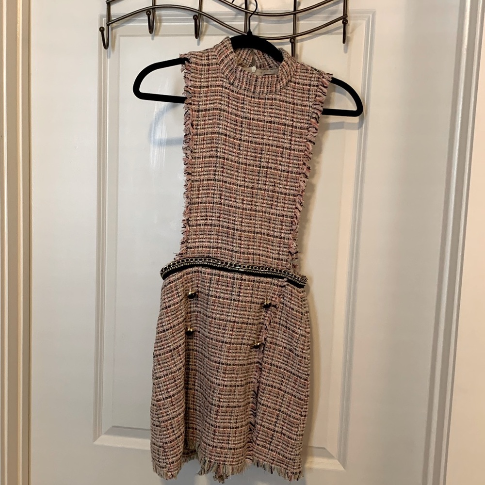 Zara Plaid Romper